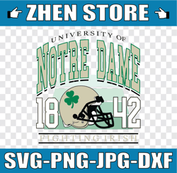 notre dame est.1842 fighting irish png - png, notre dame png - png, love notre dame png - png, png svg dxf ncaa svg, nca