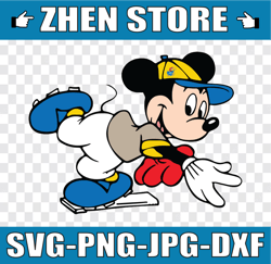 kansas jayhawks and mickey sport svg kansas jayhawks svg ncaa sport svg ncaa svg mickey svg football svg kansas jayhawks