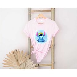 Stitch hand Drawn Watercolor shirt,  Stitch watercolor Shirt, Stitch Gift Shirt, Disneyland Shirt, Disney World Shirt, D