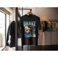 vintage bootleg drake rap t-shirt, rapper shirt, unisex ultra cotton tee, drake tshirt