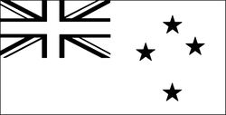 New-Zealand-Flag vector file 2 for laser engraving, cnc router, cutting, engraving file