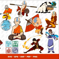 avatar the last air bender vector- 100 instant download