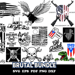 brutal bundle, trending svg- instant download