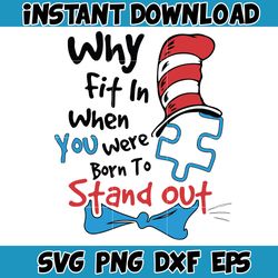 Dr Seuss Svg, Cat In The Hat SVG, Dr Seuss Hat SVG, Green Eggs And Ham Svg, Dr Seuss for Teachers Svg (398)