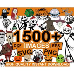 jack skelington svg, jack skellington clipart, nightmare before christmas svg, nightmare before christmas silhouette