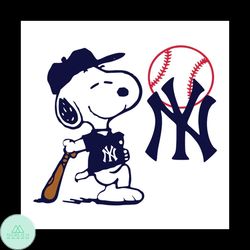 snoopy new york yankees, snoopy new york yankees svg, new york yankees png