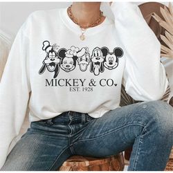 mickey and co. est 1928 svg - png - pdf