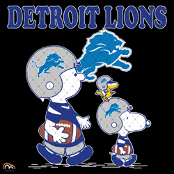 detroit lions charlie brown and snoopy svg, sport svg, detroit lions svg, detroit svg, lions svg, lions football team, s