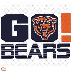 go bears svg, sport svg, go bears svg, chicago bears svg, chicago svg, bears svg, bears logo svg, nfl team svg, nfl logo