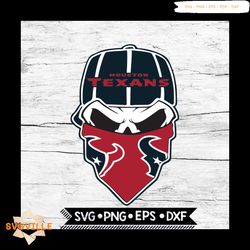 houston texans svg. nfl svg, skull svg files for cricut, football svg, cricut file, svg