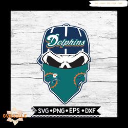 miami dolphins svg. nfl svg, skull svg files for cricut, football svg, cricut file, svg