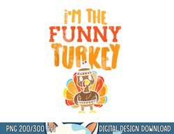 the funny turkey matching thanksgiving family grandpa uncle png, sublimation copy