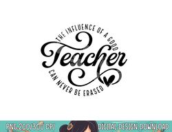 the influence of a good teacher can never be erased 100 days  png, sublimation copy