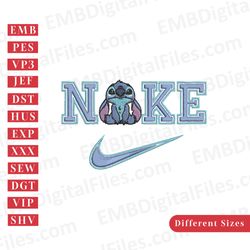 disney stitch ohana nike machine embroidery designs