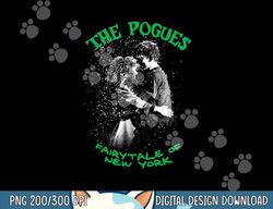 the pogues official fairy tale in new york christmas  png, sublimation