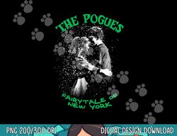 the pogues official fairy tale in new york christmas  png, sublimation