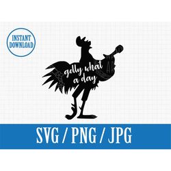 golly what a day | robbin hood alan-a-dale | disneyland disneyworld | svg png jpg | instant file download