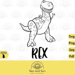vector rex toy story svg, rex disneyland ears svg, png toy story clip art files for cricut jpg clipart ears, t shirt for
