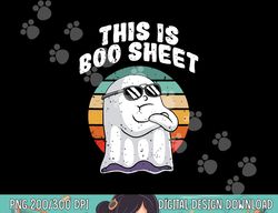 this is boo sheet funny halloween costume ghost pun humor png, sublimation copy