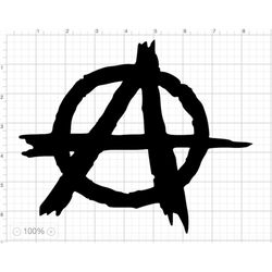 anarchy cut file svg dxf png eps pdf clipart | anarchy svg | anarchy dxf | anarchy png | anarchy cut file | anarchy clip