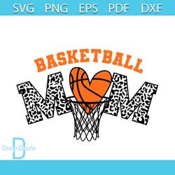 basketball mom svg, trending svg, basketball svg, mom svg, basketball heart svg