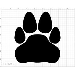 bear paw cut file svg dxf png eps pdf clipart | bear paw svg | bear paw png | bear paw dxf | bear paw clipart | bear paw