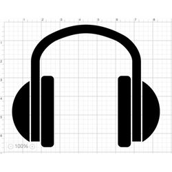 headphones cut file svg dxf png eps pdf clipart | headphones svg | headphones dxf | headphone png | headphone cut file |
