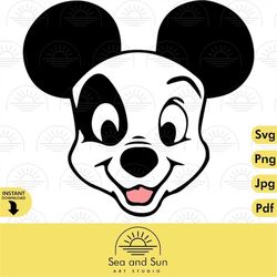 101 dalmatians dog svg clip art files, dalmatians head, disneyland ears, digital, download, tshirt, cut file, svg, iron