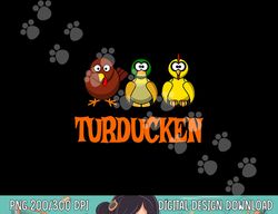 turducken shirt for thanksgiving or christmas  png, sublimation