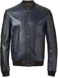 leather fashion jacket man