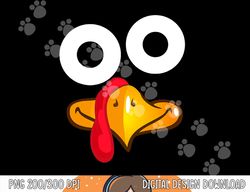 turkey face thanksgiving funny costume png, sublimation copy