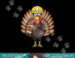 turkey football thanksgiving turkey bowl gift png, sublimation copy