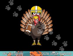 turkey football thanksgiving turkey bowl gift png, sublimation copy