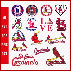 st louis cardinals svg files - st louis cardinals logo - st louis cardinals png - st louis cardinals clipart, mlb logo