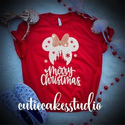 disney christmas shirt - rose gold disney shirt - mickey's very merry christmas party - rose gold disney christmas shirt