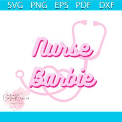 nurse barbie vintage barbie movie svg cutting digital file