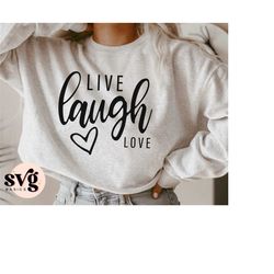live laugh love svg png, mental health svg, you are enough svg, mental health awareness svg, inspirational svg, motivati