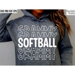 softball grammy svg | softball grandma pngs | softball shirt designs | softball season svgs | matching family svgs | tou