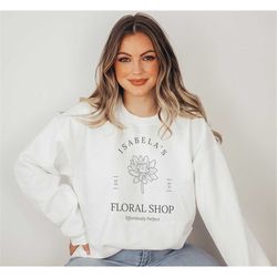 isabela's floral shop / encanto/ disney inspired pullover sweatshirt