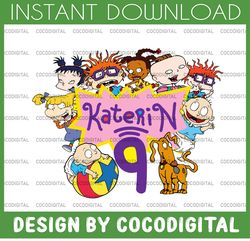 rugrats custom logo svg, rugrats logo personalized with name and age, rugrats logo personalized, logo personalizado rugr