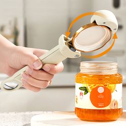 Adjustable Jar Opener Stainless Steel Professional Manual Jar Bottle Opener  Good To Grip Glass Lids Remover Kitchen Accessories
