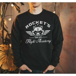 rocket's flight academy disney pullover sweatshirt - guardians of the galaxy