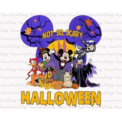 halloween not so scary png, mouse and friends png, halloween costume png, trick or treat png, boo png, halloween masquer