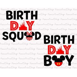 bundle birthday svg, birthday boy svg, birthday squad svg, birthday vacation svg, birthday svg, birthday shirt svg, magi