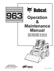 963 skid steer loader operation maintenance manual sn562215001 above