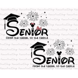 from the tassel to the castle svg, senior 2023 svg, graduation 2023 svg, class of 2023 svg, proud graduate svg, senior c