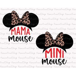 bundle mama mini mouse svg, mother's day svg, mama mouse svg, mama life svg, gift for mom, mom shirt, vacay mode svg, bl