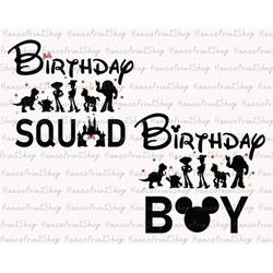 birthday boy svg, birthday squad svg, birthday trip svg, birthday party svg, birthday shirt svg, magical birthday svg, d