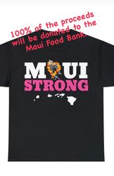 maui strong shirt, lahaina banyan tree t-shirt, maui hawaii shoreline tshirt, wildfire relief, all profits donated suppo
