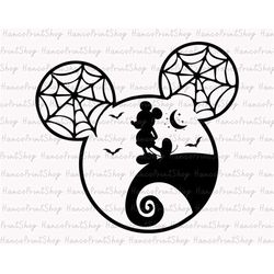 mouse halloween svg, happy halloween svg, halloween spiderweb svg, spooky vibes svg, halloween png, trick or treat svg,